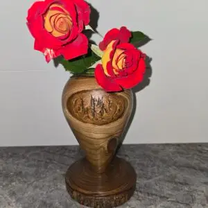 Unique Wooden Candle Holder