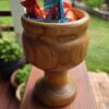 Wood Candy Goblet