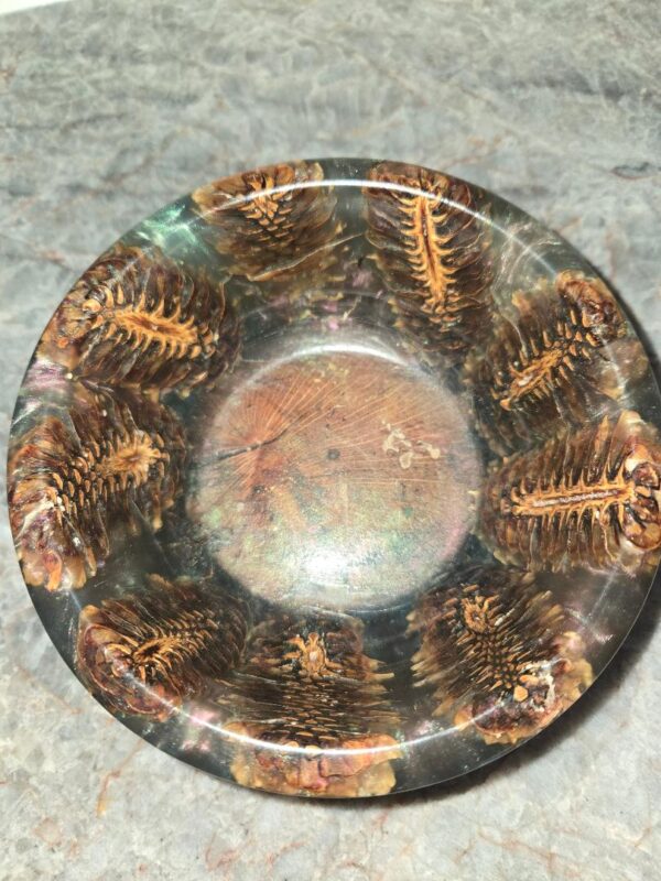 Green Pinecone Bowl